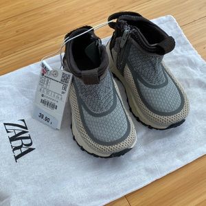 Zara Toddler Technical High Top Sneakers size US 5.5